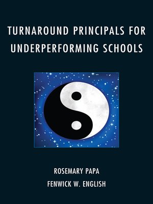 cover image of Turnaround Principals for Underperforming Schools